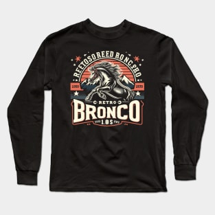 Retro Bronco Long Sleeve T-Shirt